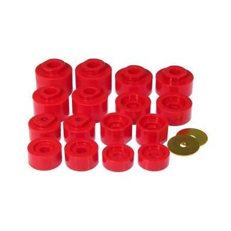 PROTHANE Prothane 6-116 Track Cab Mounts for 2001-2005 Ford Explorer Sport - Red 6-116